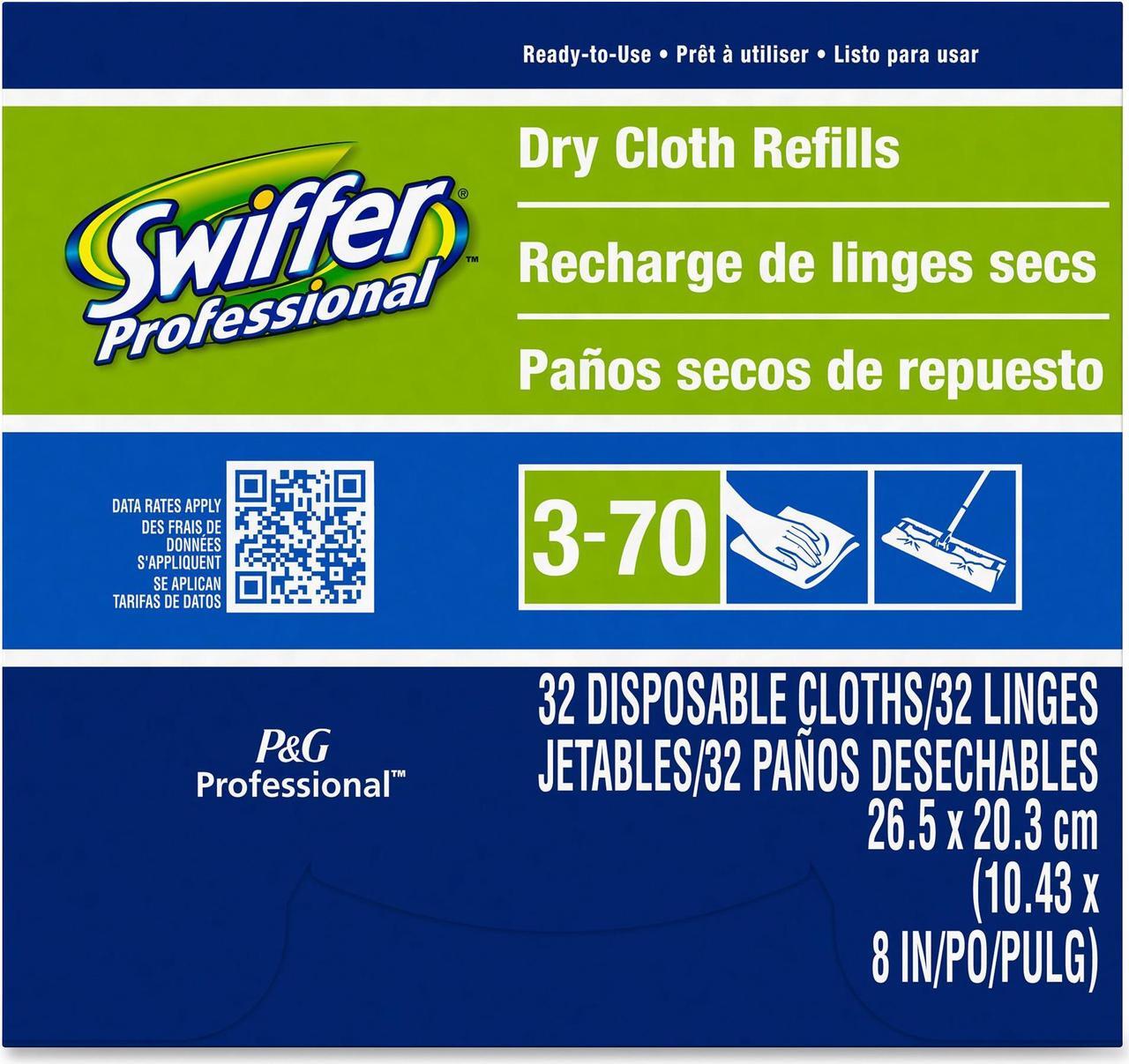 Alt view image 3 of 14 - Procter & Gamble Swiffer Sweeper Dry Cloths Refill
