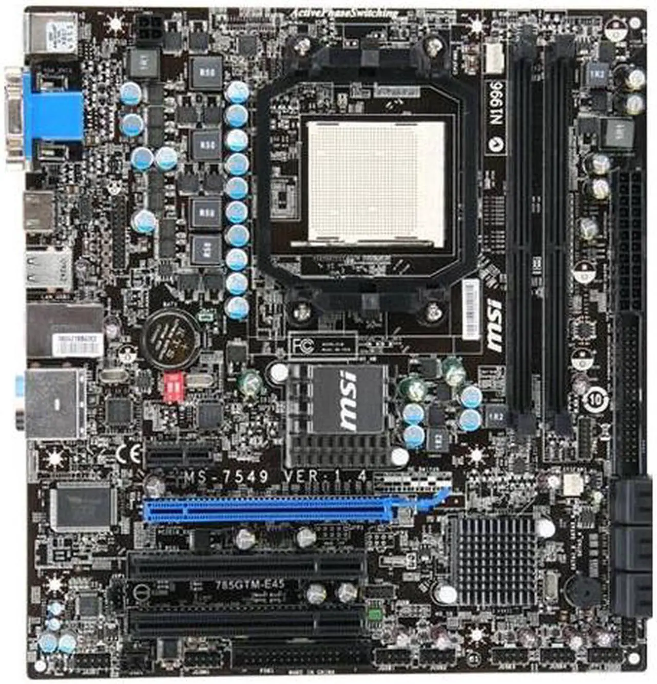 Main image of MSI 785GTM-E45 AM3/AM2+/AM2 AMD 785G HDMI Micro ATX AMD Motherboard