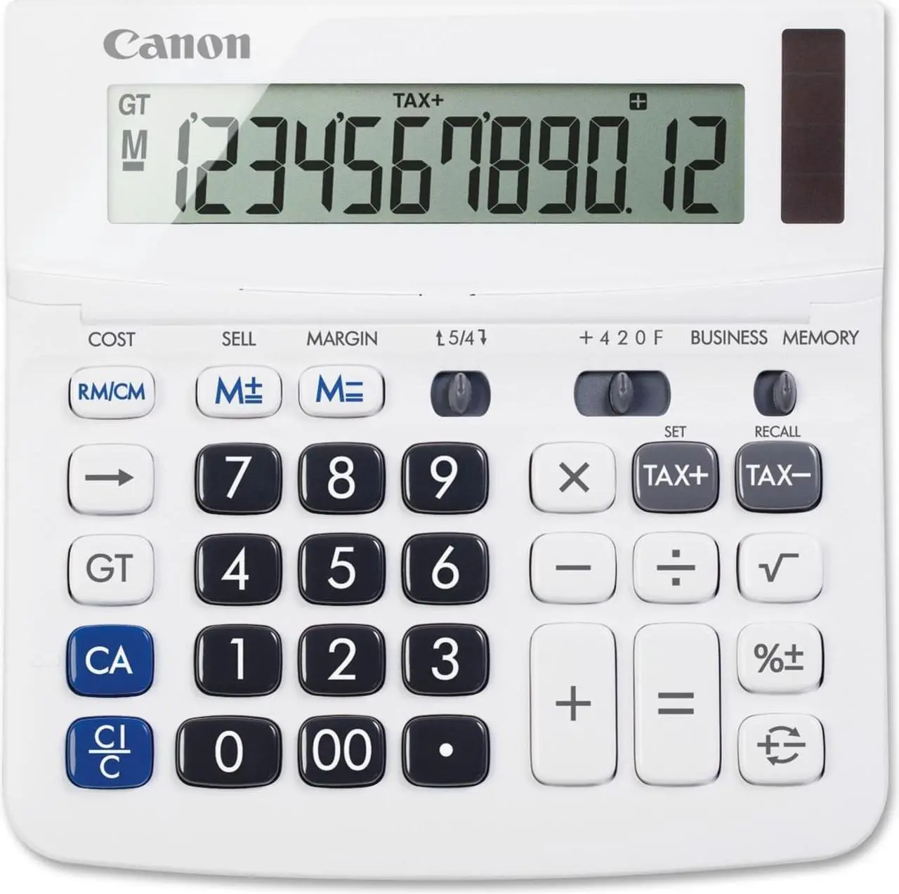 Alt view image 3 of 20 - Canon TX-220TSII Portable Display Calculator 12-Digit LCD 0633C001
