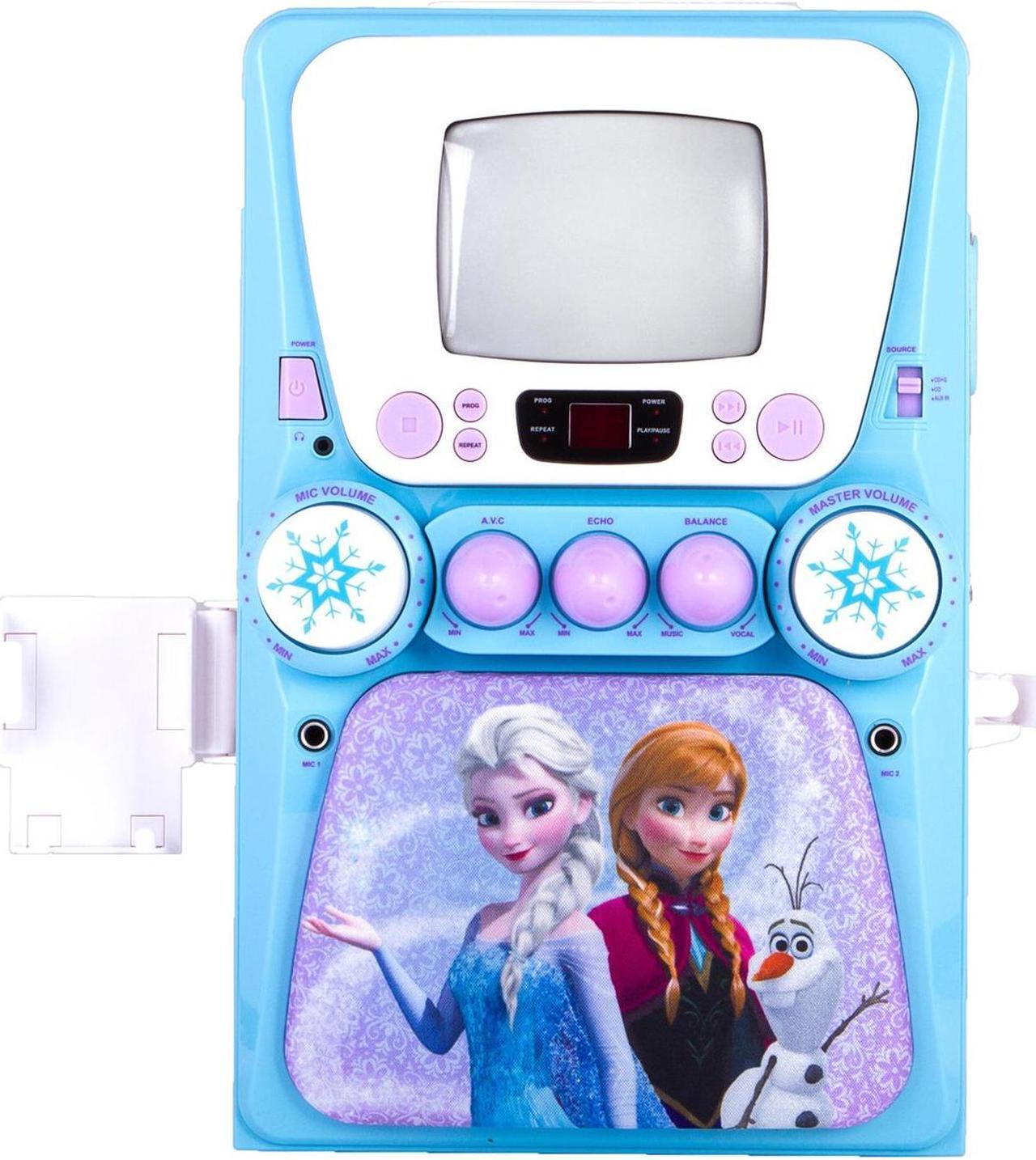 Alt view image 2 of 3 - Sakar Disney's Frozen Karaoke with Built-in Screen