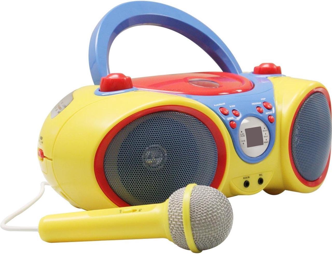 Alt view image 3 of 7 - Hamilton Buhl Kids CD Player with Microphone