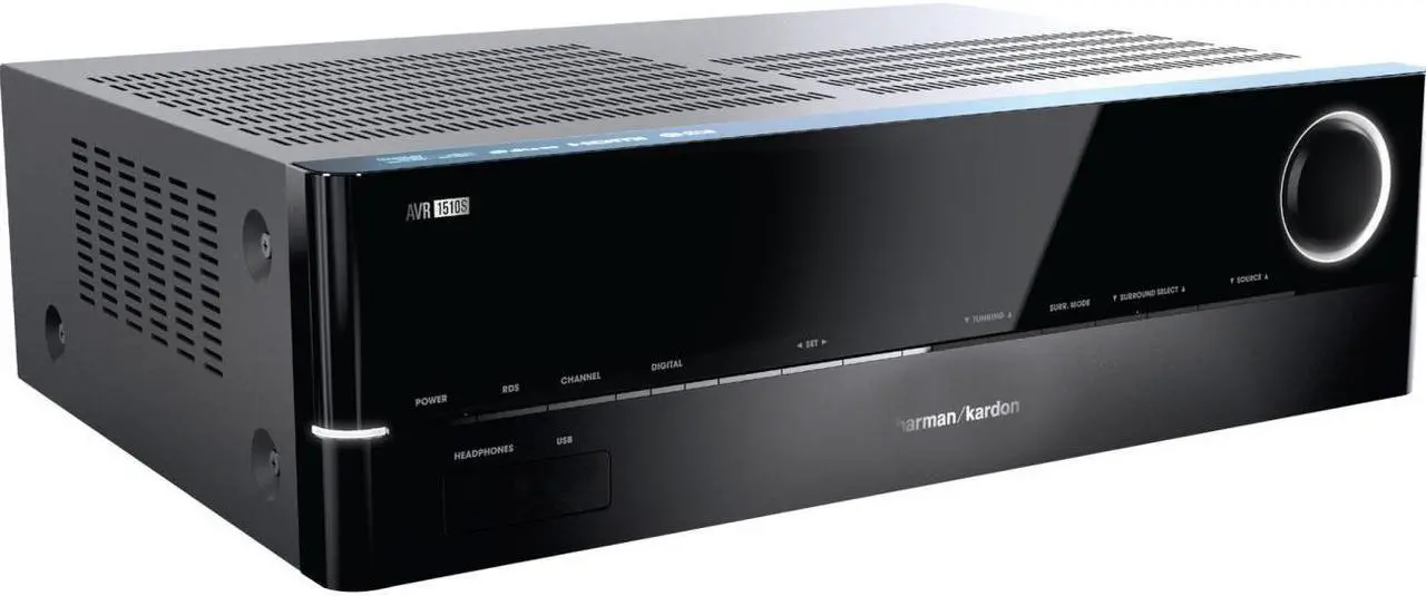 Alt view image 6 of 6 - Harman Kardon AVR-1510S 5.1-Channel Network AV Receiver