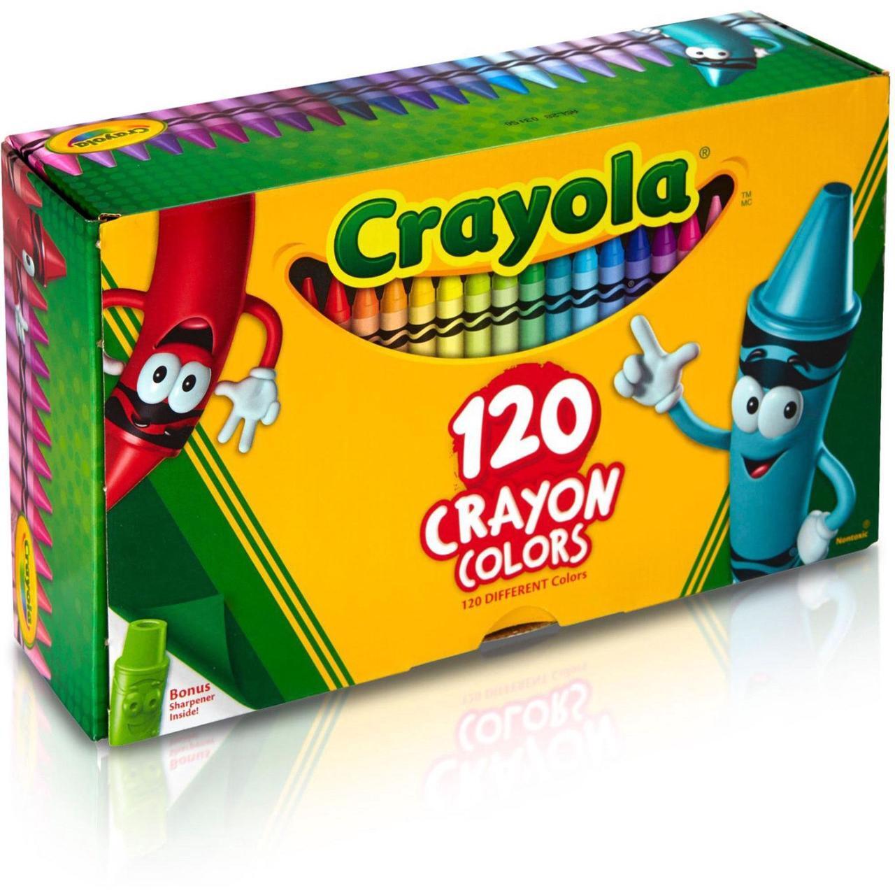 Alt view image 2 of 2 - Crayola 120 Crayons