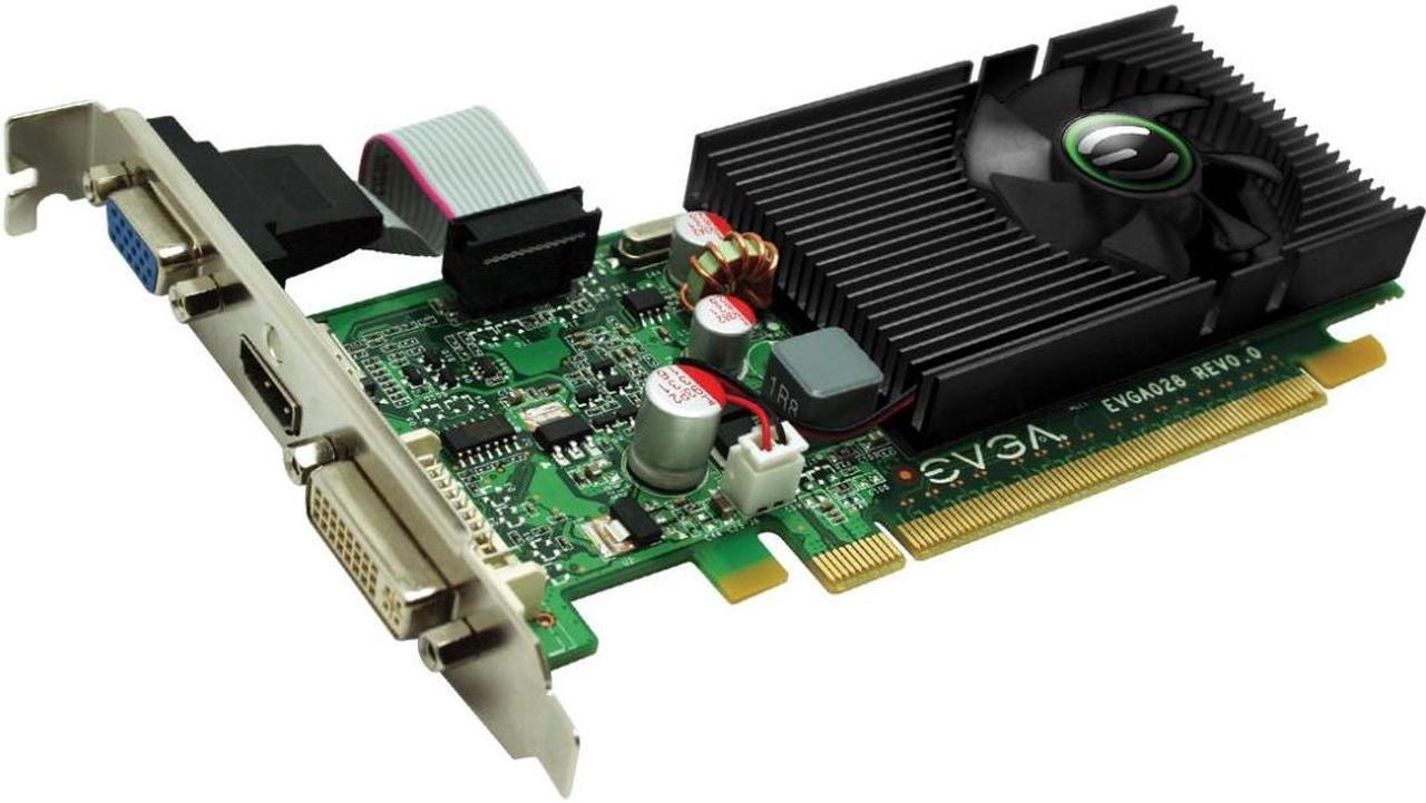 Main image of EVGA GeForce 210 Graphic Card - 608 MHz Core - 512 MB DDR2 SDRAM - PCI Express 2.0 x16 - Low-profile