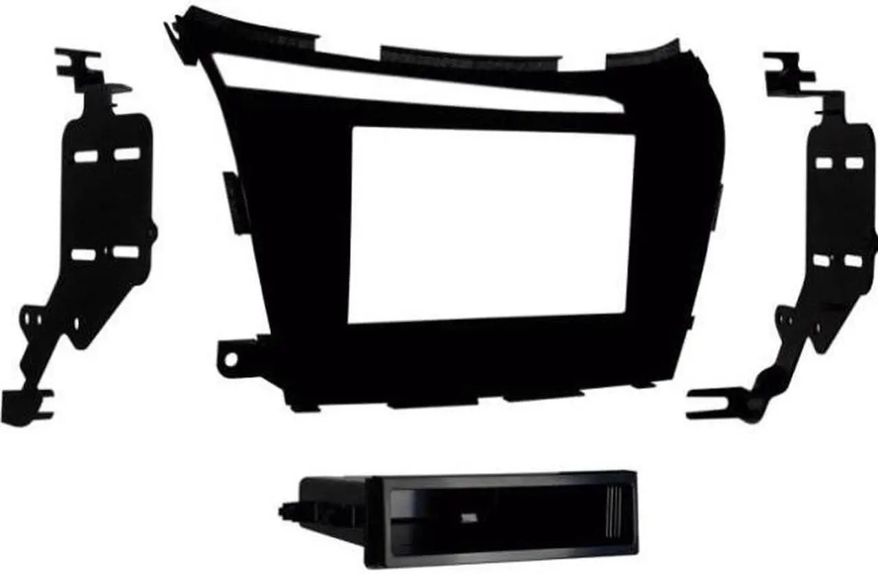 Alt view image 2 of 3 - Metra 99-7628BHG Single DIN Stereo Install Dash Kit for 2015-up Nissan Murano