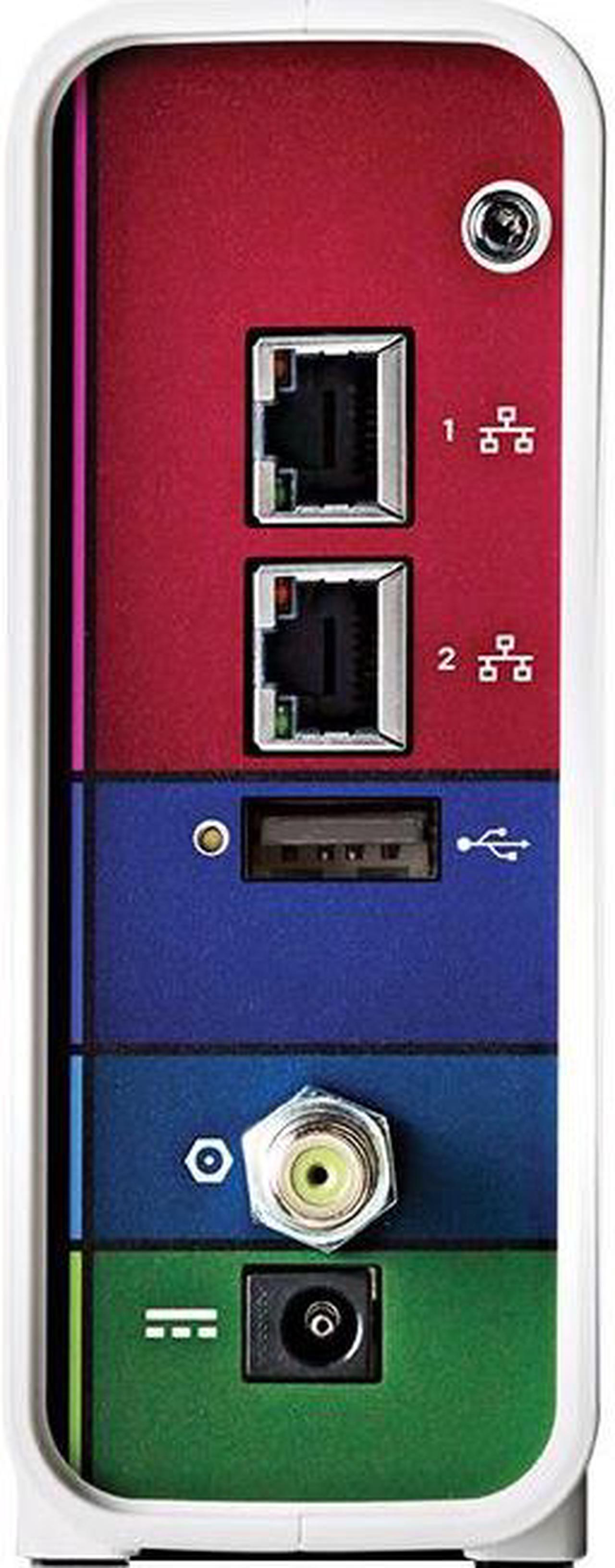 Alt view image 3 of 6 - ARRIS SURFboard N300 DOCSIS 3.0 Cable Modem Router (SBG6400) Certified with Comcast Xfinity, Time Warner Cable, Charter, Cox, Cablevision, and more (White Retail Packaging)