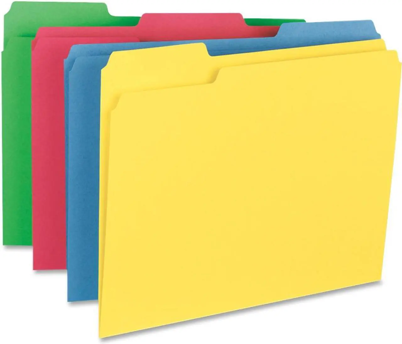 Alt view image 5 of 5 - Bus. Source Hvyweight 1/3 Cut Color File Folders