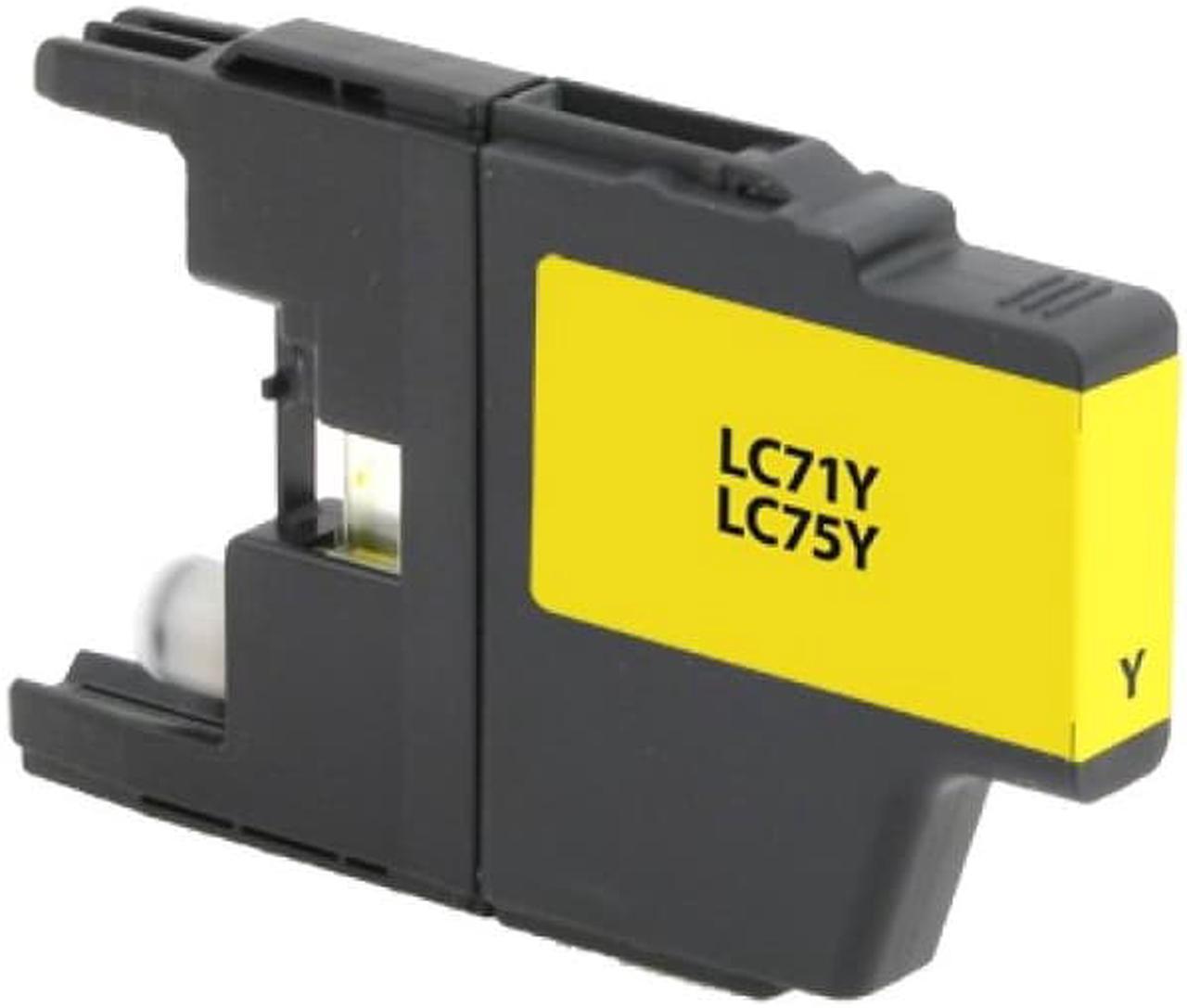 West Point Ink Cartridge - Alternative for Brother (LC-1240Y, LC-71Y, LC-75Y) - Yellow