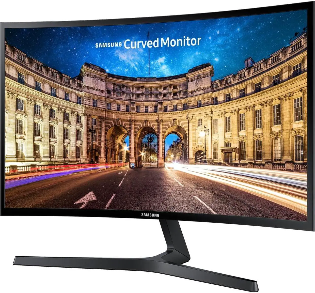 Alt view image 6 of 12 - Samsung 27" CF398 Full HD 1920 x 1080 Curved LED Monitor HDMI, DisplayPort