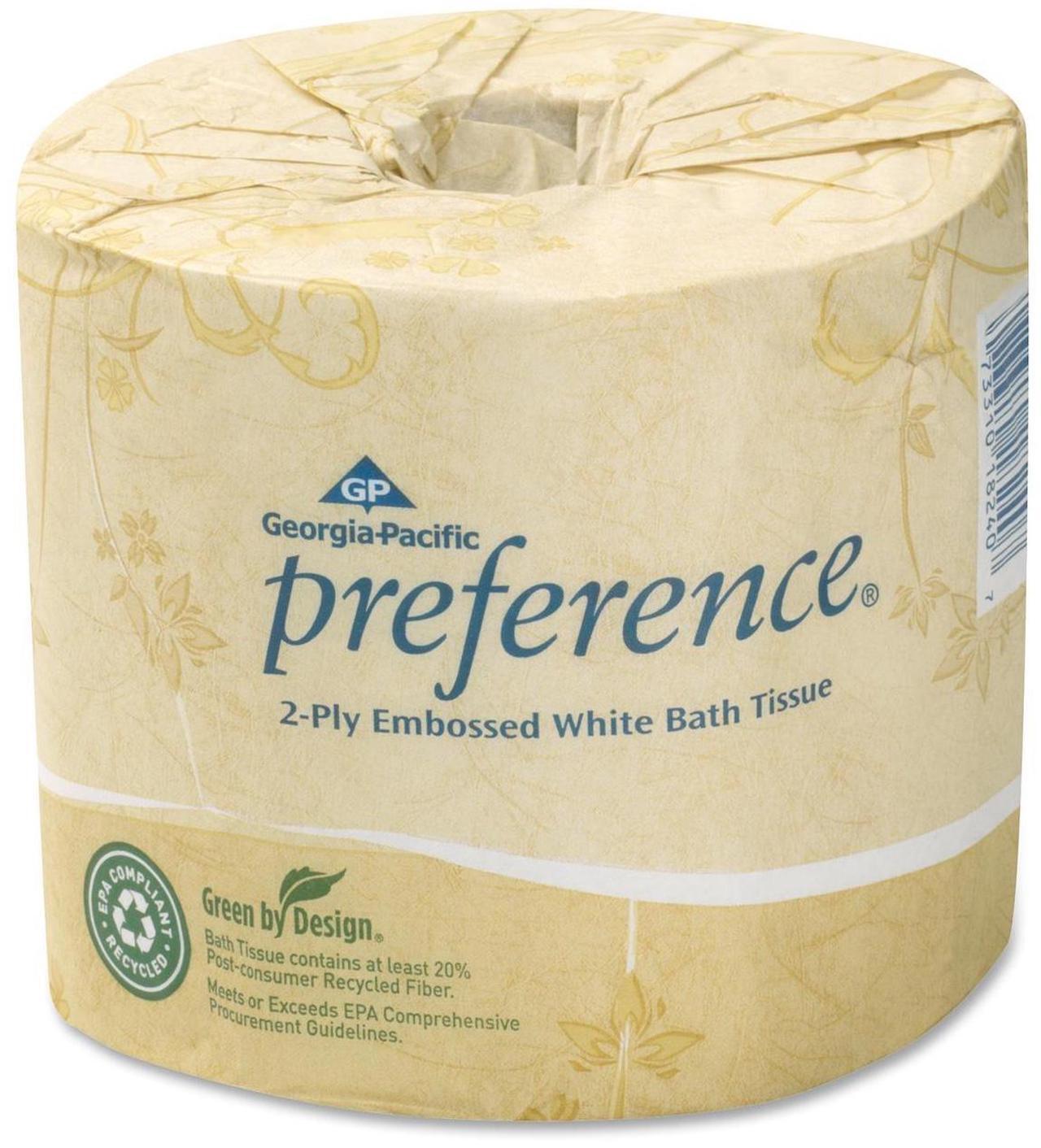 Main image of Georgia-Pacific Preference Embossed Bathroom Tissue