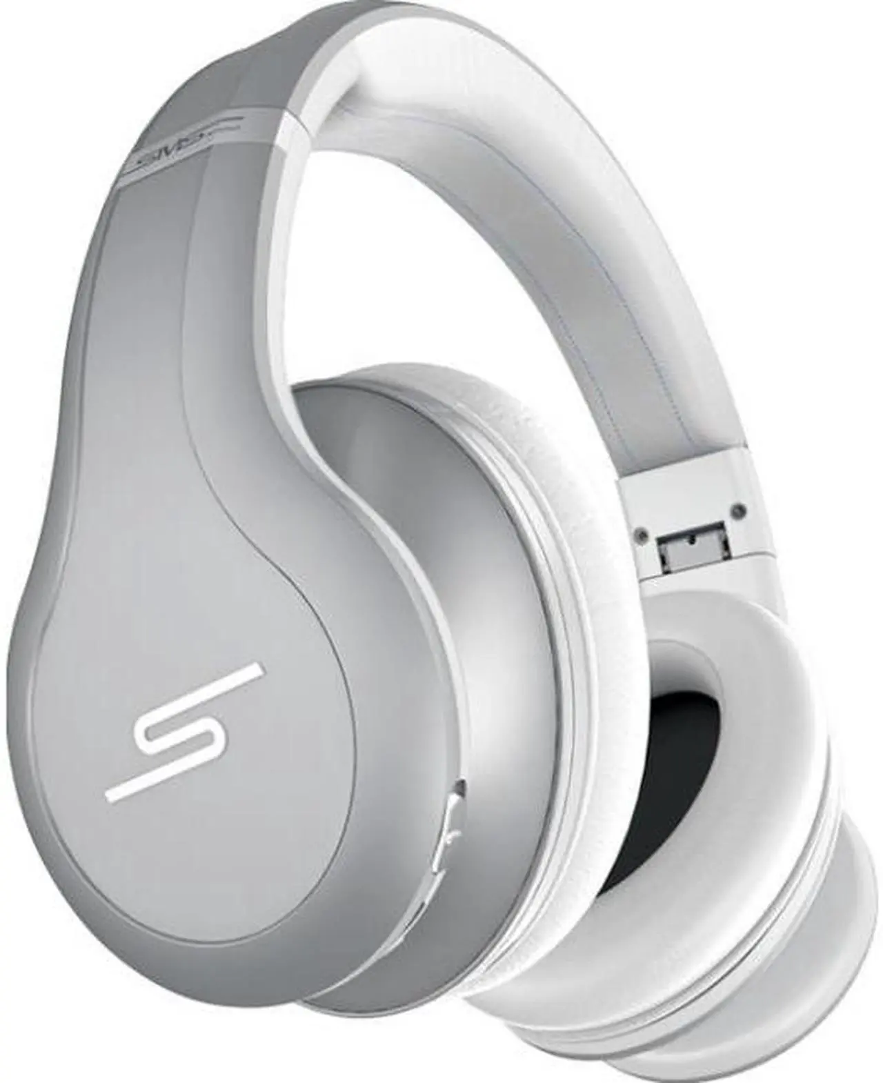 Alt view image 17 of 20 - SMS Audio STREET by 50 Cent ANC Active Noise-Canceling Headphones - Cool Silver