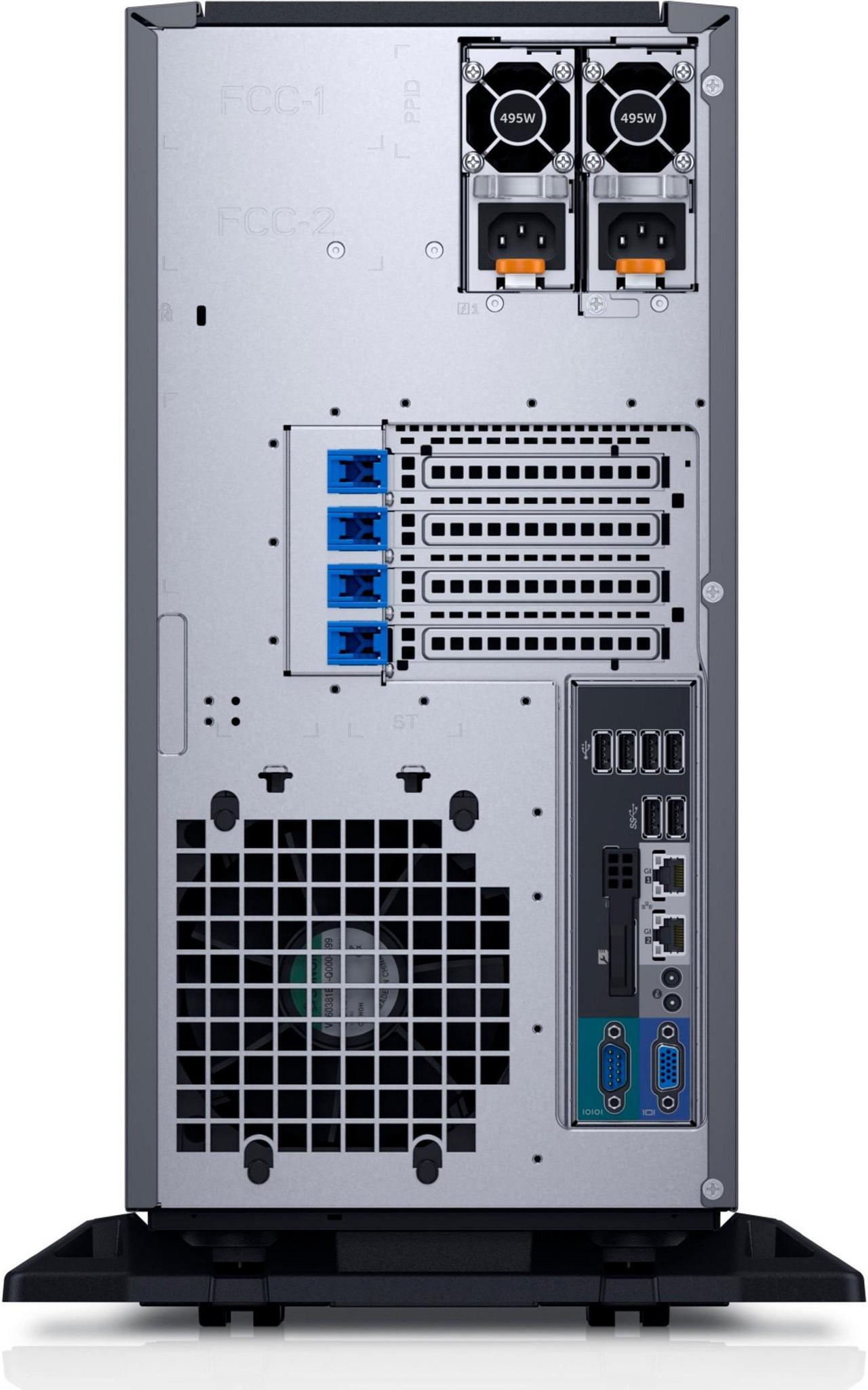 Alt view image 2 of 5 - Dell PowerEdge T330 5U Tower Server - 1 x Intel Xeon E3-1240 v5 Quad-core (4 Core) 3.50 GHz