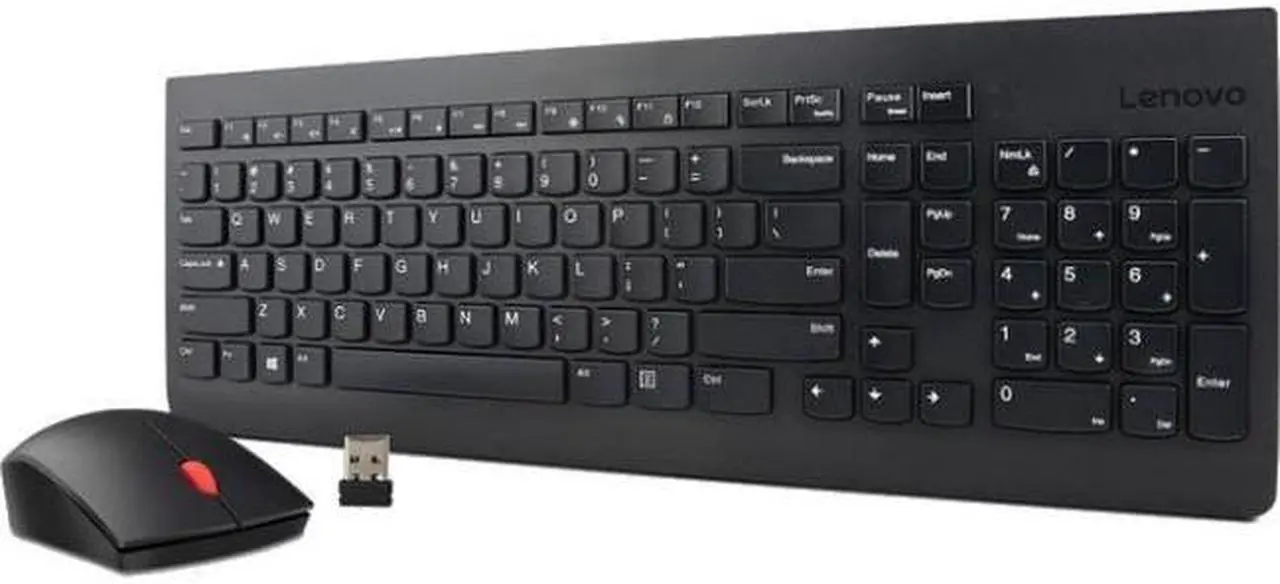 Main image of Lenovo Essential Wireless Keyboard and Mouse Combo LA Spanish 171 (w/o Battery)