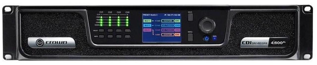 Main image of Crown CDi DriveCore 4|600BL Amplifier - 2400 W RMS - 4 Channel
