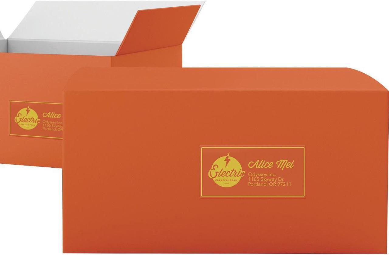 Main image of Avery Easy Peel High Gloss Clear Mailing Labels