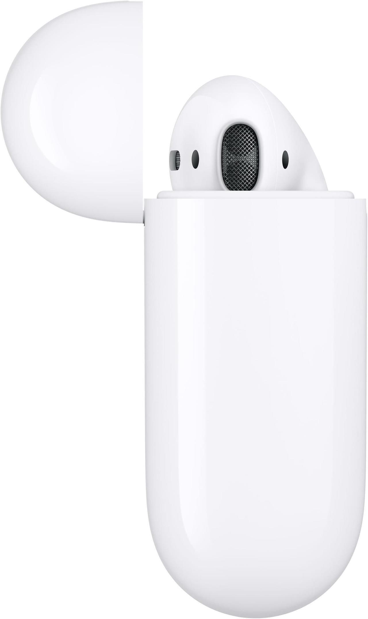 Alt view image 2 of 13 - Apple MMEF2 AirPods Wireless Bluetooth Headphones
