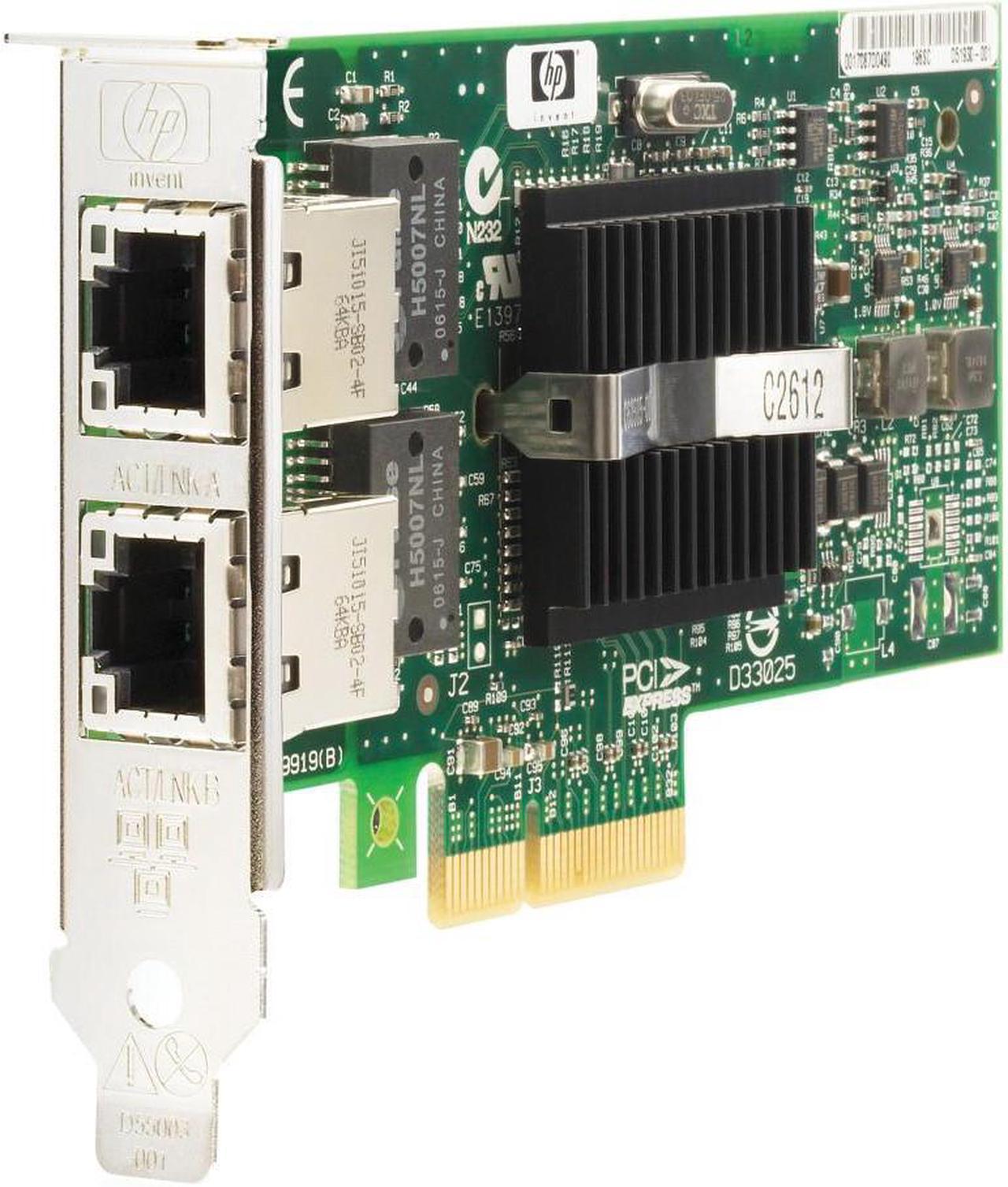 HP 412648-B21 NC360T PCI Express Dual Port Gigabit Server Adapter