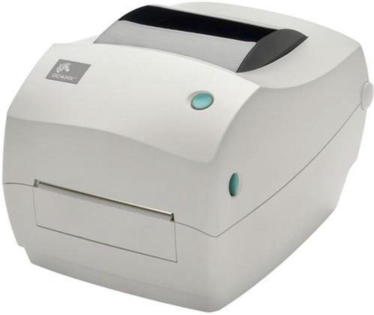 Zebra GC420t 4” Desktop Thermal Transfer Label Printer, 203 dpi, USB, Serial, Parallel (Centronics), 8MB Standard Flash/8MB SDRAM, EPL/ZPL - GC420-100510-0QB