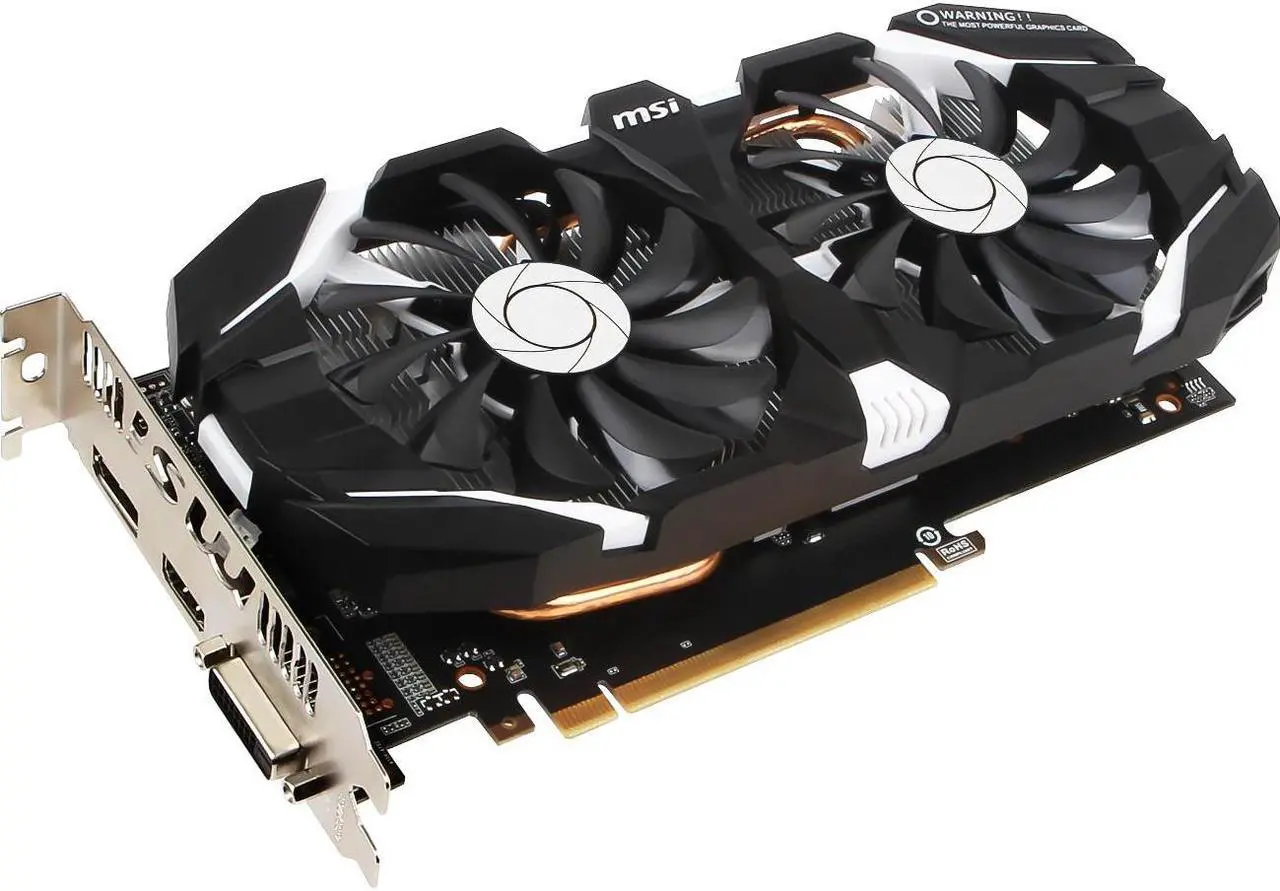 Main image of MSI GTX 1060 3GT OC GeForce GTX 1060 Graphic Card - 1.54 GHz Core - 1.76 GHz Boost Clock - 3 GB GDDR5