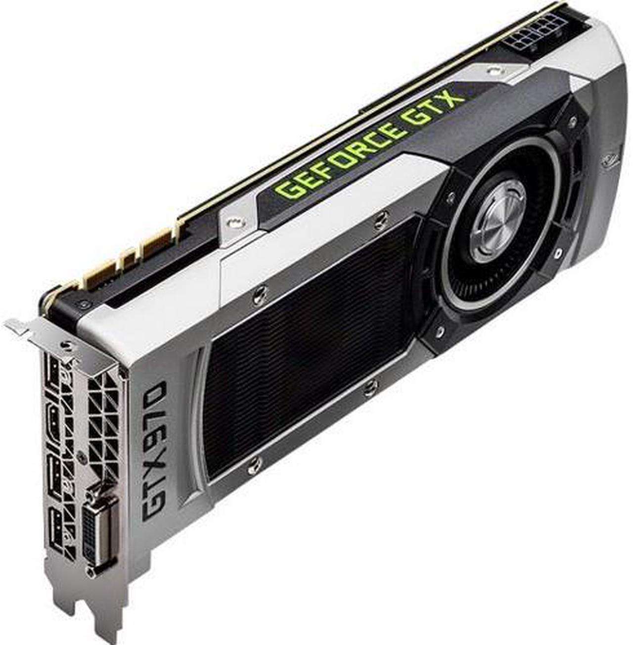 Main image of NVIDIA GeForce GTX 970 Graphic Card - 1.05 GHz Core - 1.18 GHz Boost Clock - 4 GB GDDR5 - Dual Slot Space Required