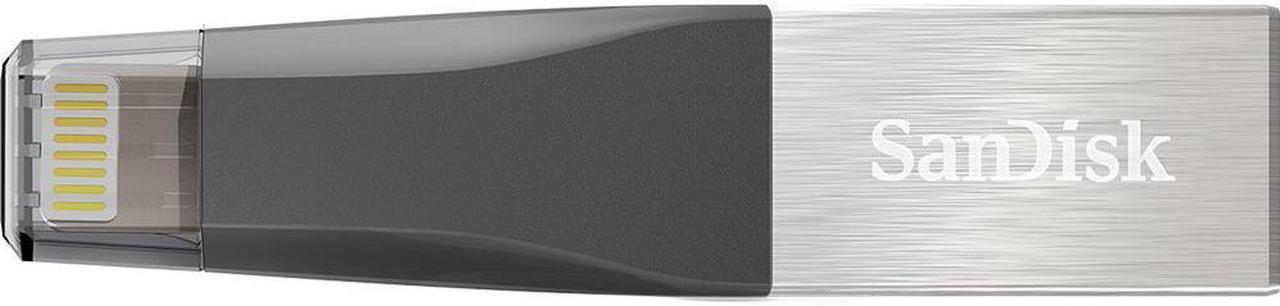 Alt view image 2 of 14 - SanDisk 32GB iXpand Mini USB 3.0 Flash Drive