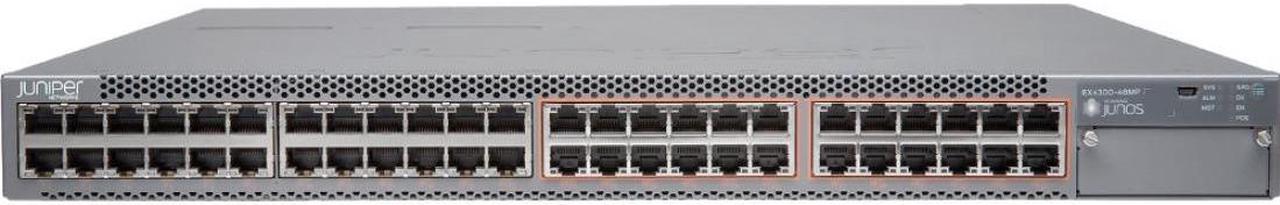 Juniper Networks - EX4300-48MP - Juniper EX4300-48MP Layer 3 Switch - 48 Ports - Manageable - 3 Layer Supported -