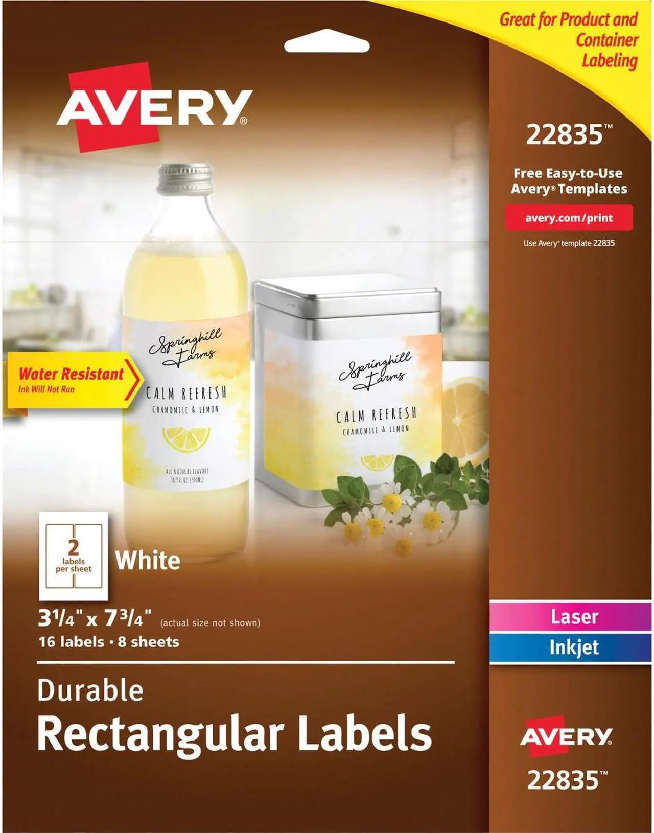 Main image of Avery® Durable Water-resistant Labels