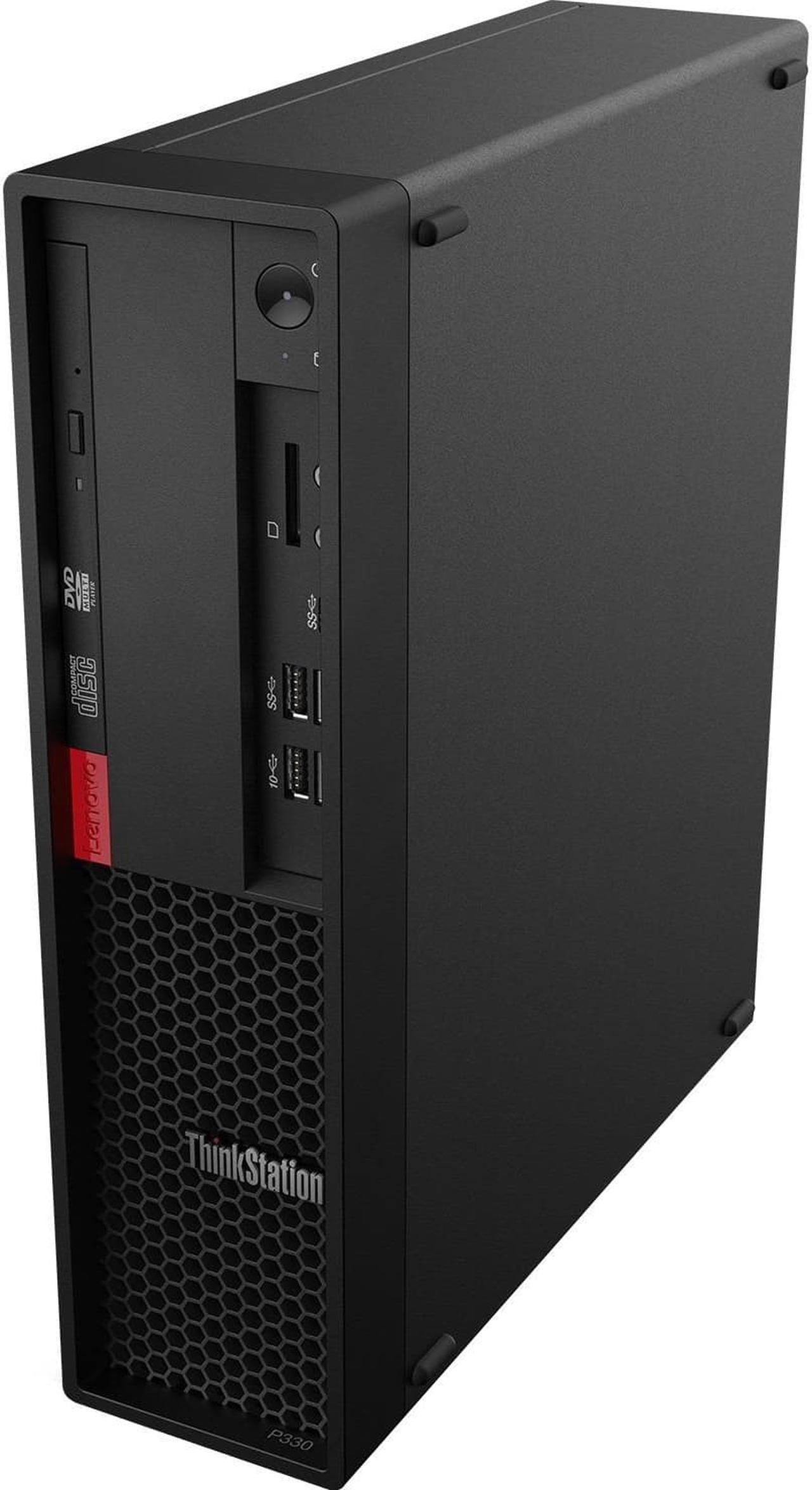 Alt view image 3 of 9 - Lenovo ThinkStation P330 30C7000WUS Workstation - 1 x Intel Xeon E-2126G Hexa-core (6 Core) 3.30 GHz - 8 GB DDR4 SDRAM - 1 TB HDD - Windows 10 Pro for Workstations 64-bit (English) - Small Form Fac