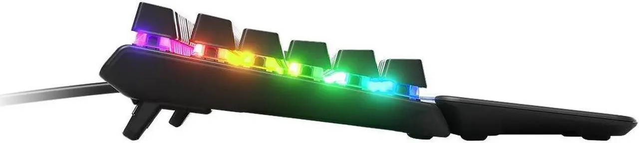 Alt view image 3 of 20 - SteelSeries 64636 Apex 7 TKL RGB Mechanical Gaming Keyboard (Red Switch)