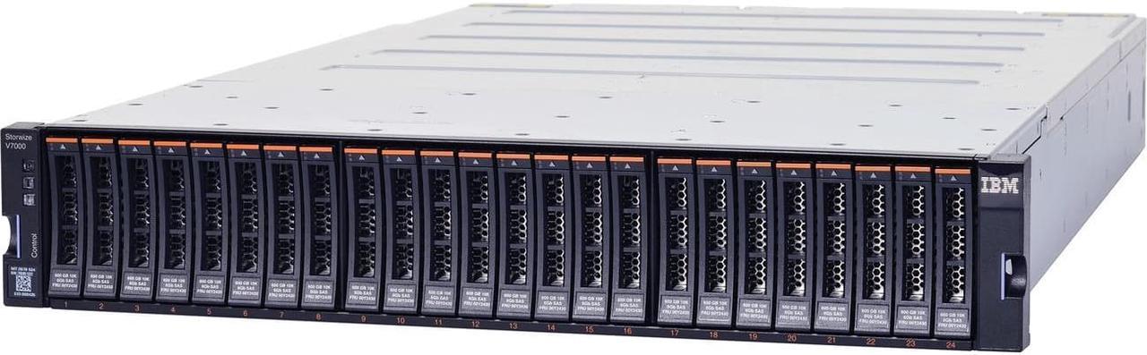 Lenovo Storwize V7000 2.5-inch Storage Controller Unit, w/3 Yr S&S