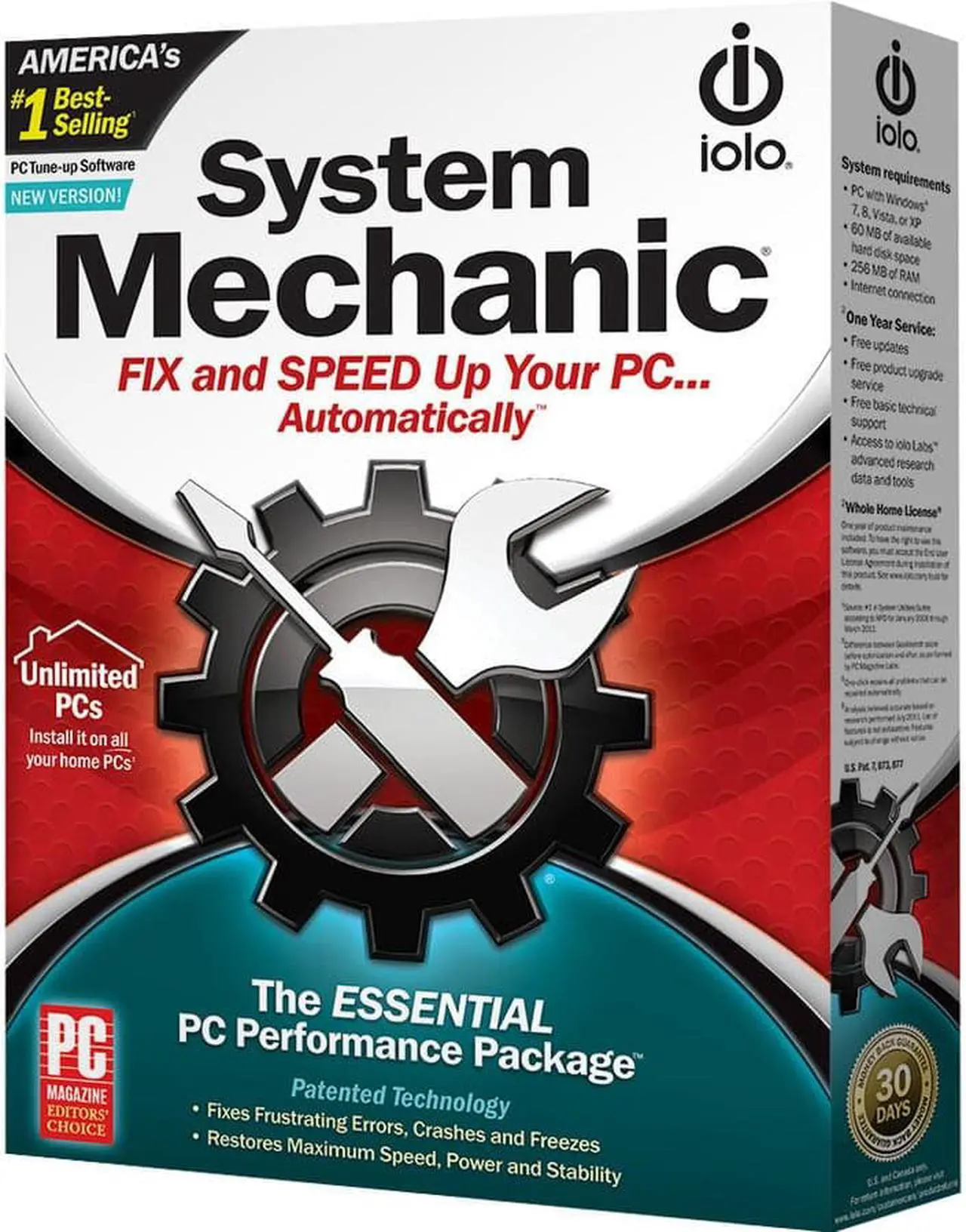 Main image of iolo System Mechanic v.11.0 + 1 Year Service - Complete Product - 1 PC