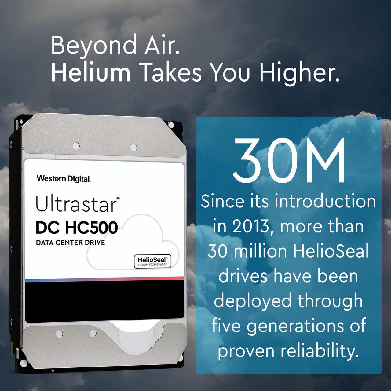 Alt view image 6 of 6 - HGST Ultrastar He12 | HUH721212ALE600 | 0F29603 | 12TB 7200RPM 3.5" SATA Enterprise HDD