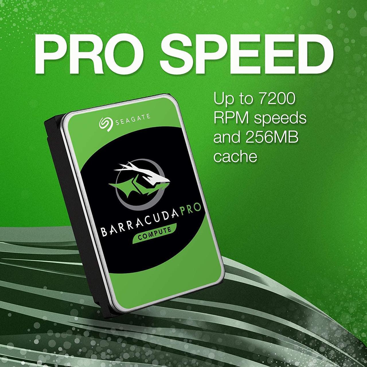 Alt view image 6 of 7 - Seagate BarraCuda Pro ST12000DM0007 12TB 7200 RPM 256MB Cache SATA 6.0Gb/s 3.5" Internal Hard Drive Bare Drive