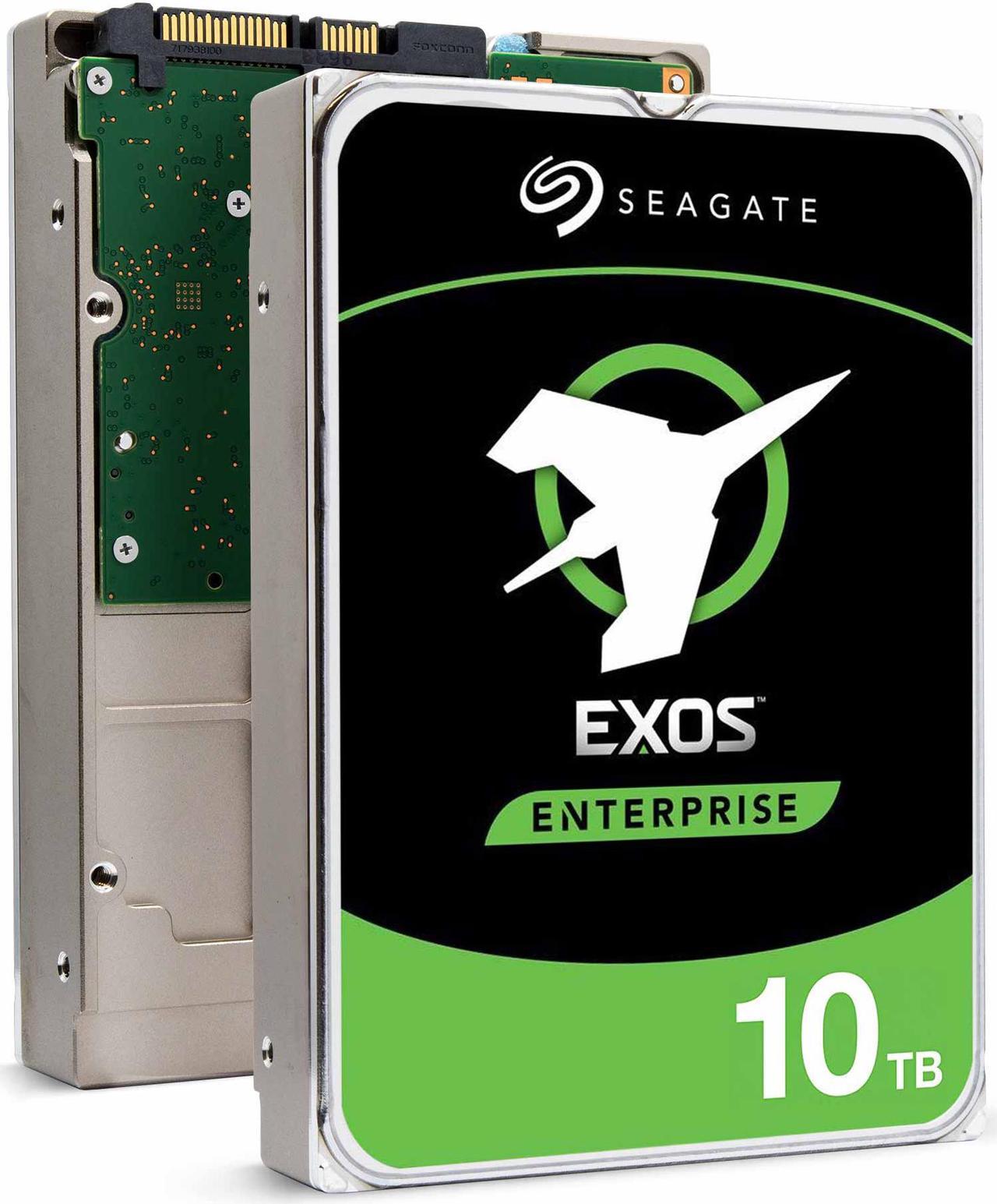 Seagate Exos X10 10TB 512e SATA 6Gb/s 7200 RPM 3.5-Inch Enterprise HDD (ST10000NM0086)