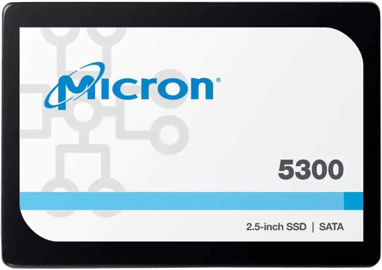 Alt view image 2 of 16 - Micron 5300 Pro 3.84TB SATA 6Gb/s 2.5-Inch Enterprise SSD MTFDDAK3T8TDS-1AW1ZAB
