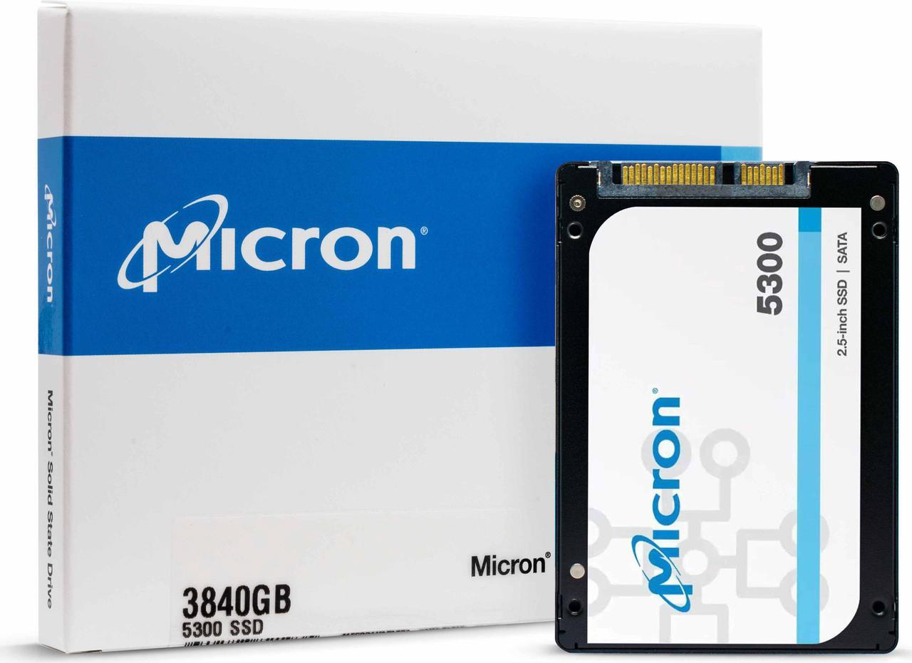 Main image of Micron 5300 Pro 3.84TB SATA 6Gb/s 2.5-Inch Enterprise SSD MTFDDAK3T8TDS-1AW1ZAB