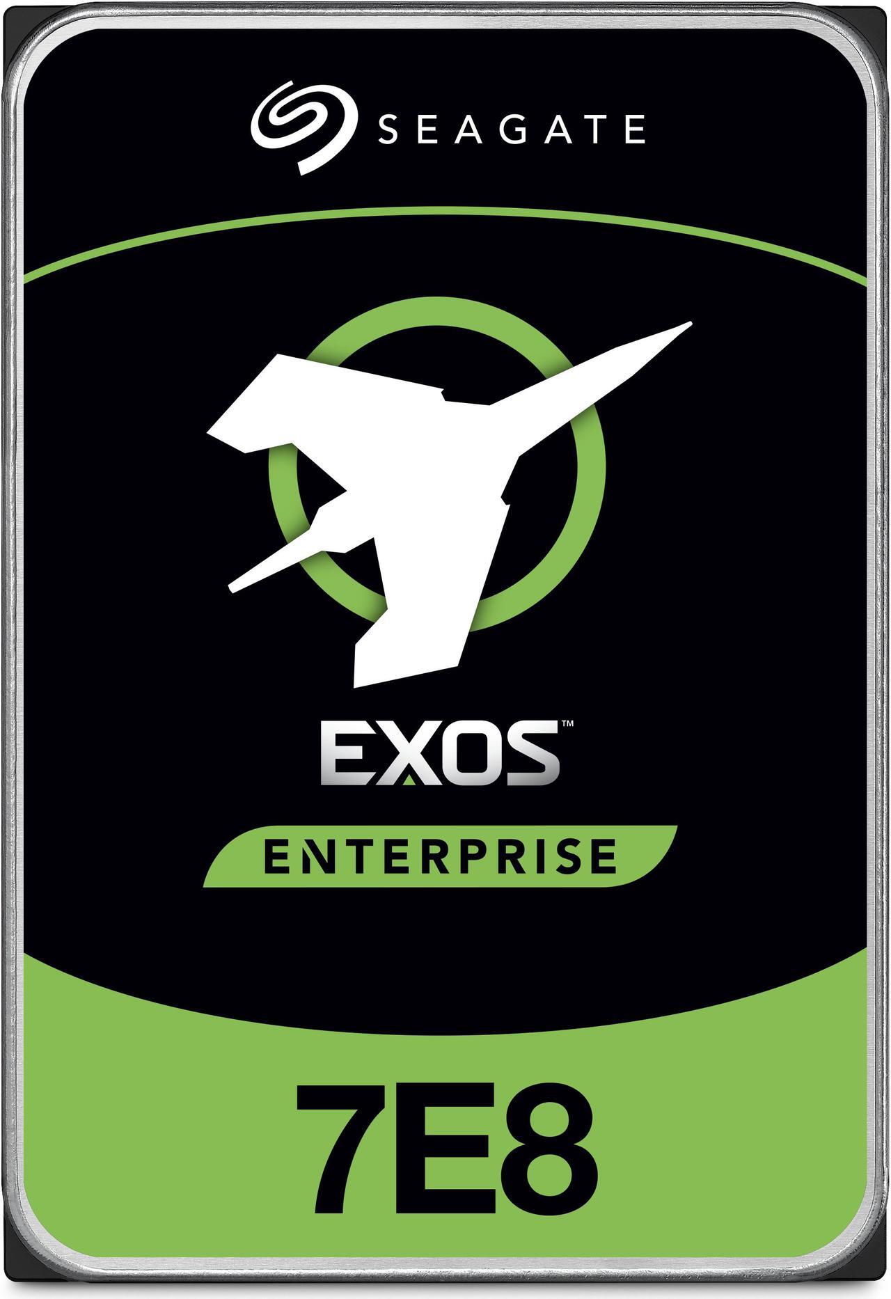 Main image of Seagate Exos 7E8 HDD 8TB 7200 RPM 512e SATA 6Gb/s 3.5-Inch 256MB Cache Internal Enterprise Hard Drive - ST8000NM0055