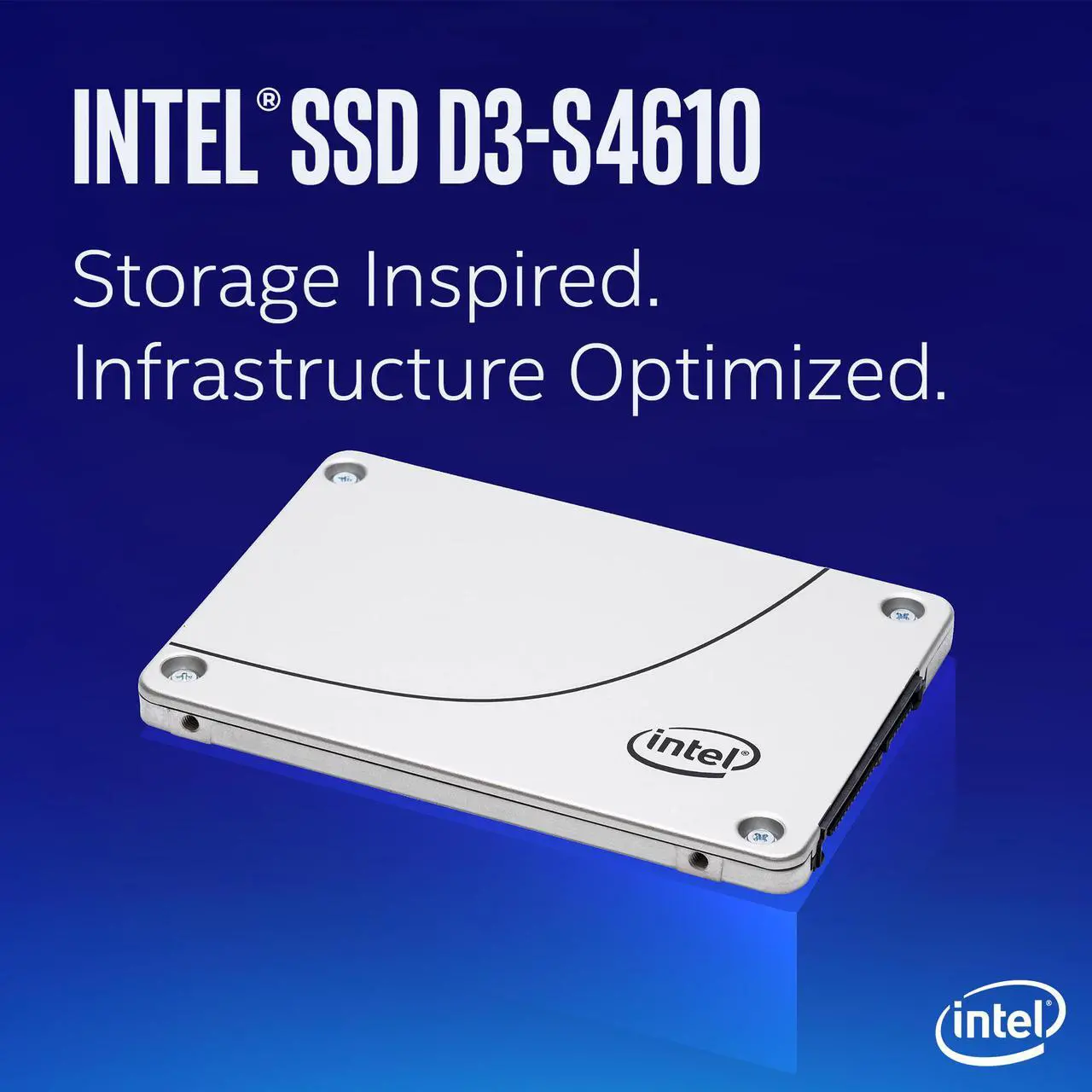 Intel D3S4610 3.84TB 3D TLC SATA 6Gb/s 2.5Inch Data Center SSD