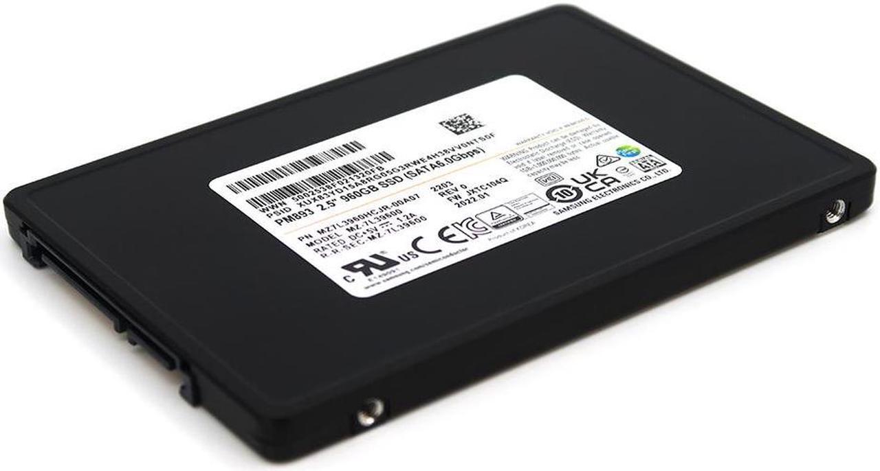 Alt view image 6 of 9 - SAMSUNG SSD PM893 Solid State Drive 960GB SATA 6Gb/s 2.5inch MZ7L3960HCJR