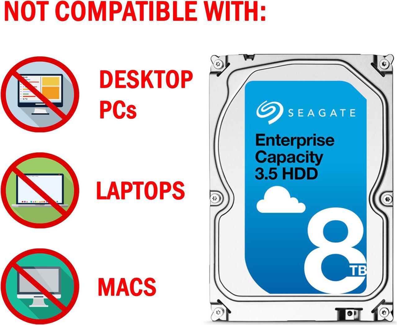 Alt view image 2 of 10 - Seagate ST8000NM0075 ST8000NM0075 8 TB Hard Drive - 3.5" Internal - SAS (12Gb/s SAS)