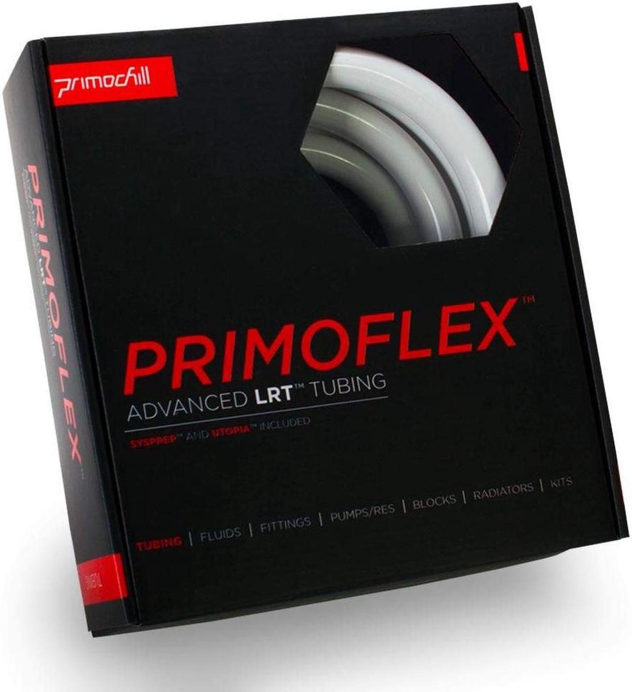 Main image of PrimoChill PrimoFlex LRT Custom Watercooling Flexible Tubing -3/8in.ID x 1/2in.OD, 10 feet Bundled with System Prep and Coolant, Made with Premium Materials, Proudly Made in the USA
