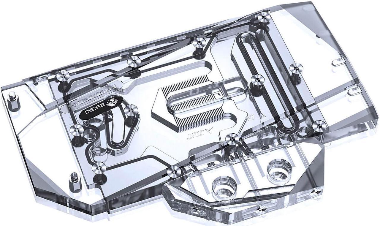 Alt view image 3 of 7 - Bykski Full Coverage GPU Water Block and Backplate for Gigabyte RTX 3070 (N-GV3070GMOC-X)