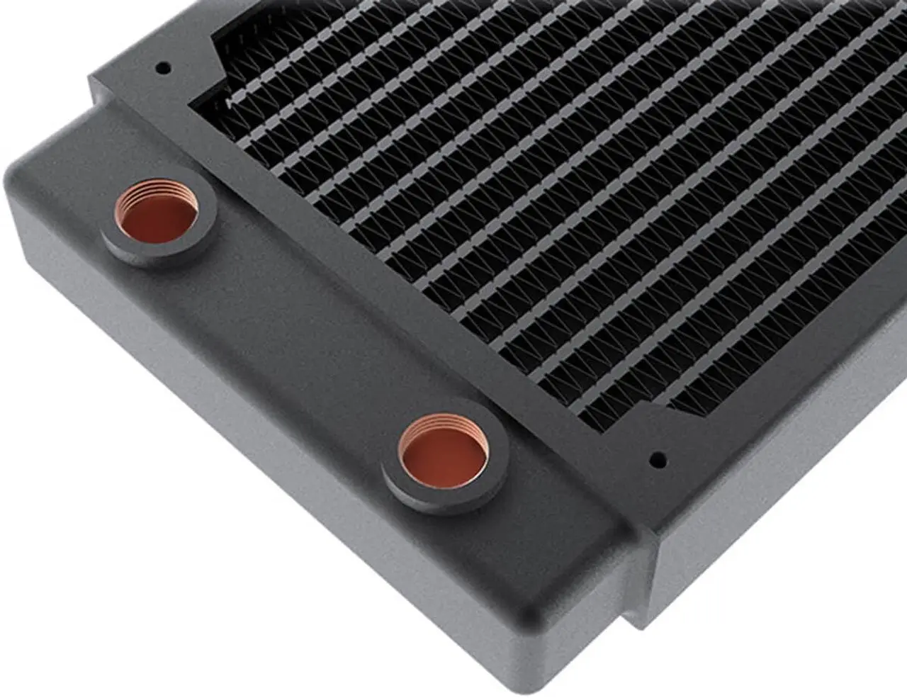 Alt view image 2 of 7 - Bykski 360mm x 30mm RC Series Radiator, 120mm x 3, Triple Fan (CR-RD360RC-TN-V2)