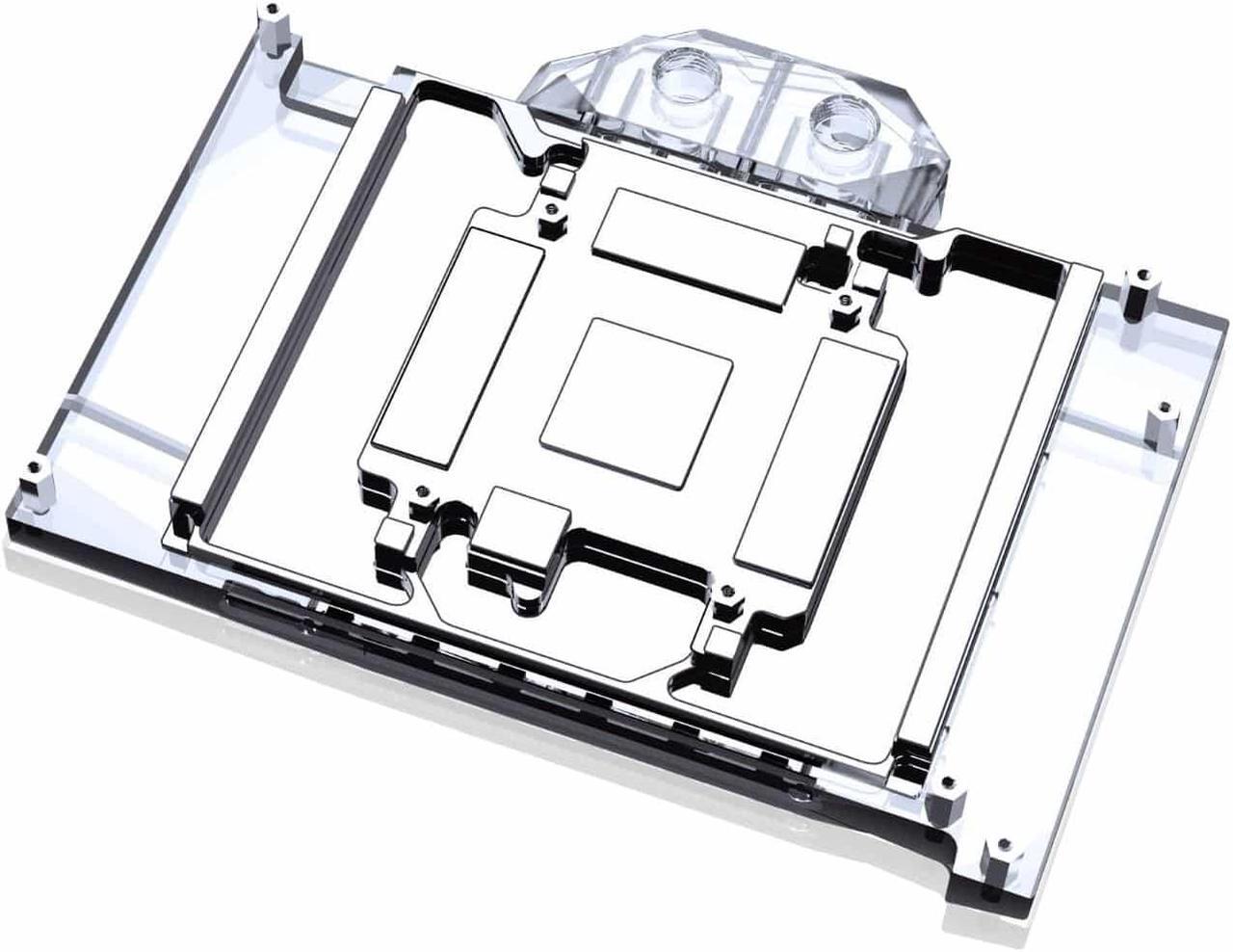 Alt view image 2 of 7 - Bykski Full Coverage GPU Water Block and Backplate for Colorful iGame Battle-Ax GeForce RTX 4090 Deluxe Edition (N-IG4090ZF-X)