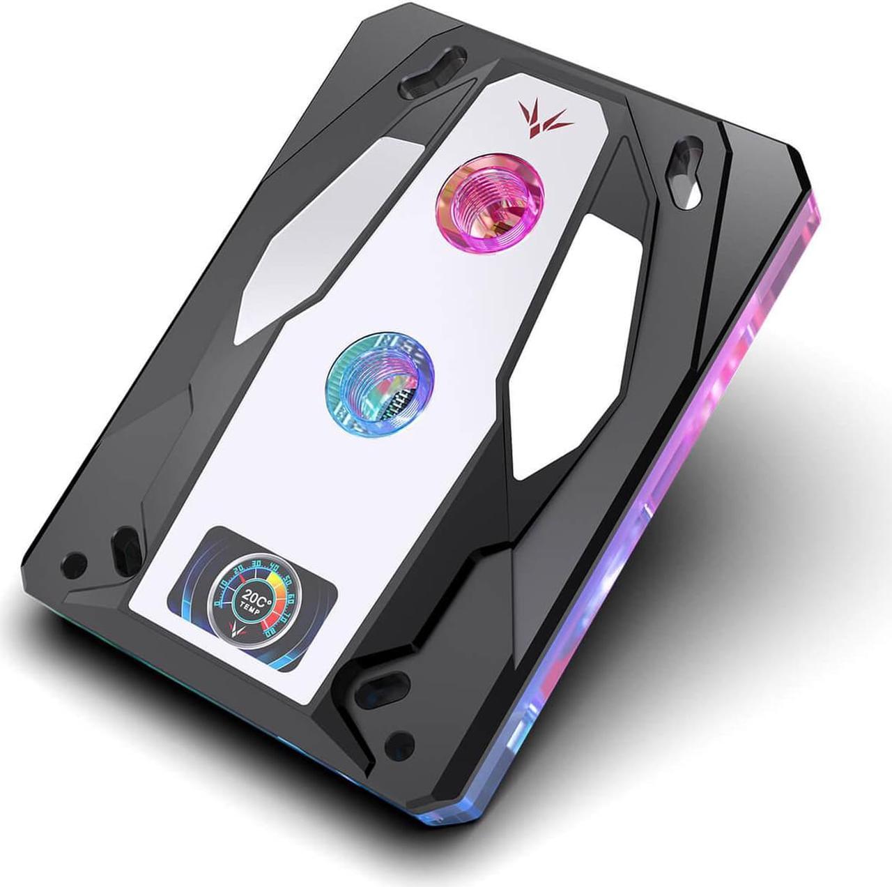 Alt view image 7 of 12 - Granzon Advanced CPU Block With Temperature Display For AMD Ryzen3/5/7/9/ThreadRipper, Water Cooling Cooler GAMS AMD Platform