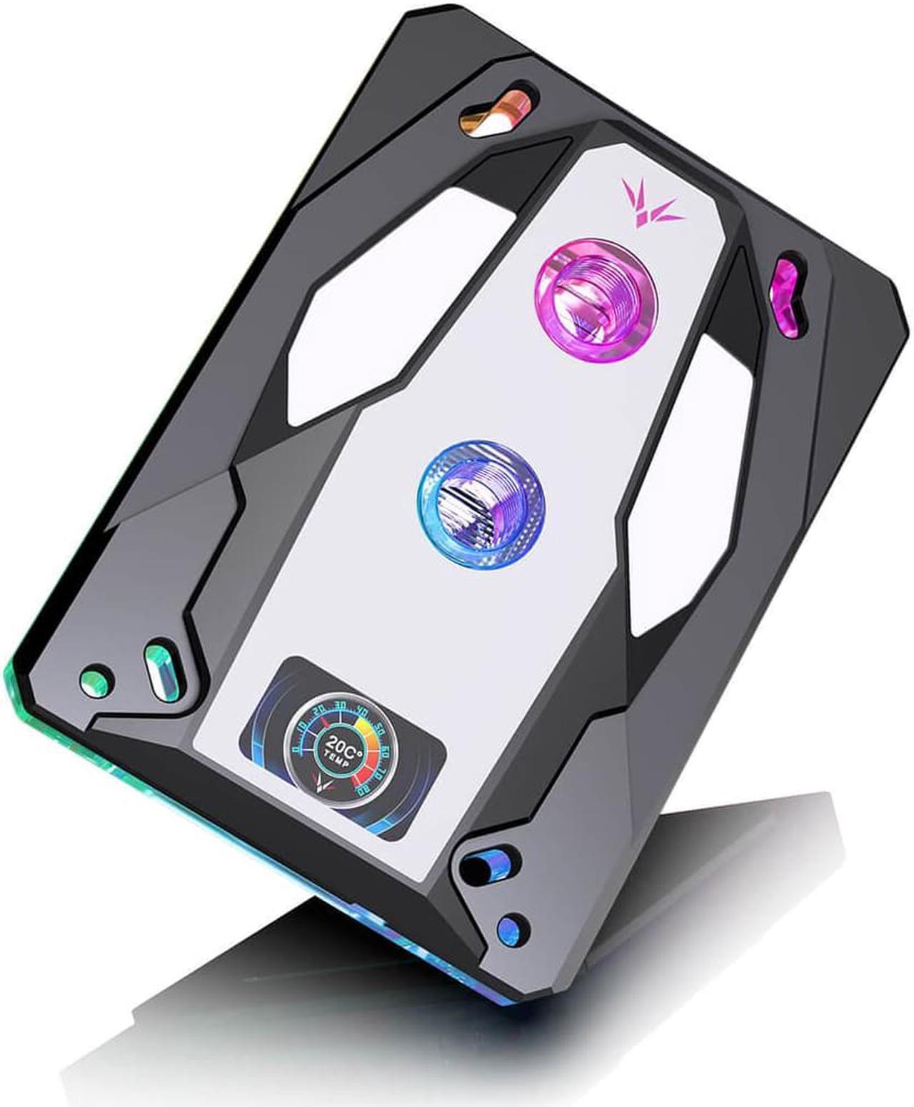 Alt view image 8 of 12 - Granzon Advanced CPU Block With Temperature Display For AMD Ryzen3/5/7/9/ThreadRipper, Water Cooling Cooler GAMS AMD Platform