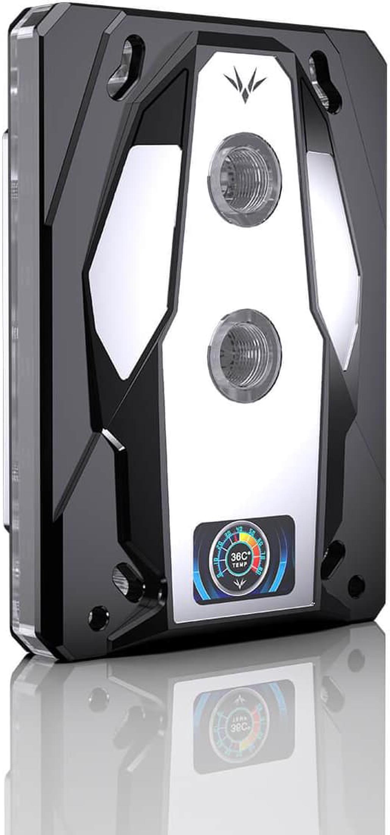 Alt view image 9 of 12 - Granzon Advanced CPU Block With Temperature Display For AMD Ryzen3/5/7/9/ThreadRipper, Water Cooling Cooler GAMS AMD Platform