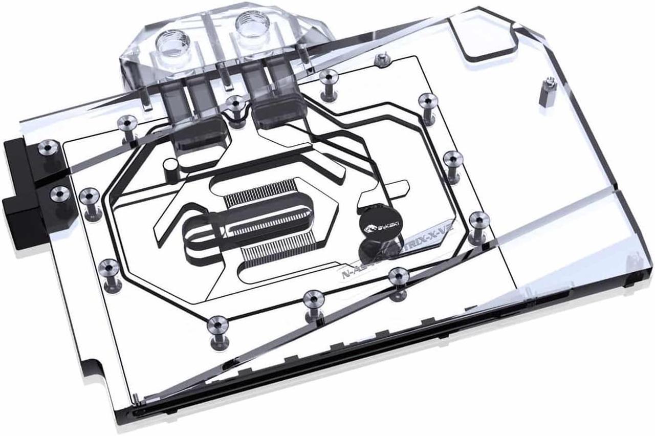 Main image of Bykski Full Coverage GPU Water Block and Backplate for ASUS ROG Strix GeForce RTX 4090 (N-AS4090STRIX-X-V2)
