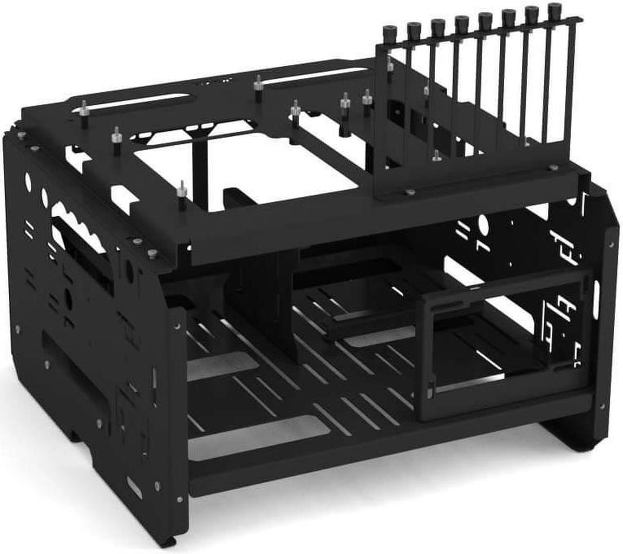 Alt view image 3 of 4 - PrimoChill's Praxis WetBenchSX Basic - Flat Edition - Powdercoated Steel Modular Open Air Computer Test Bench for Watercooling or Air Cooled Components