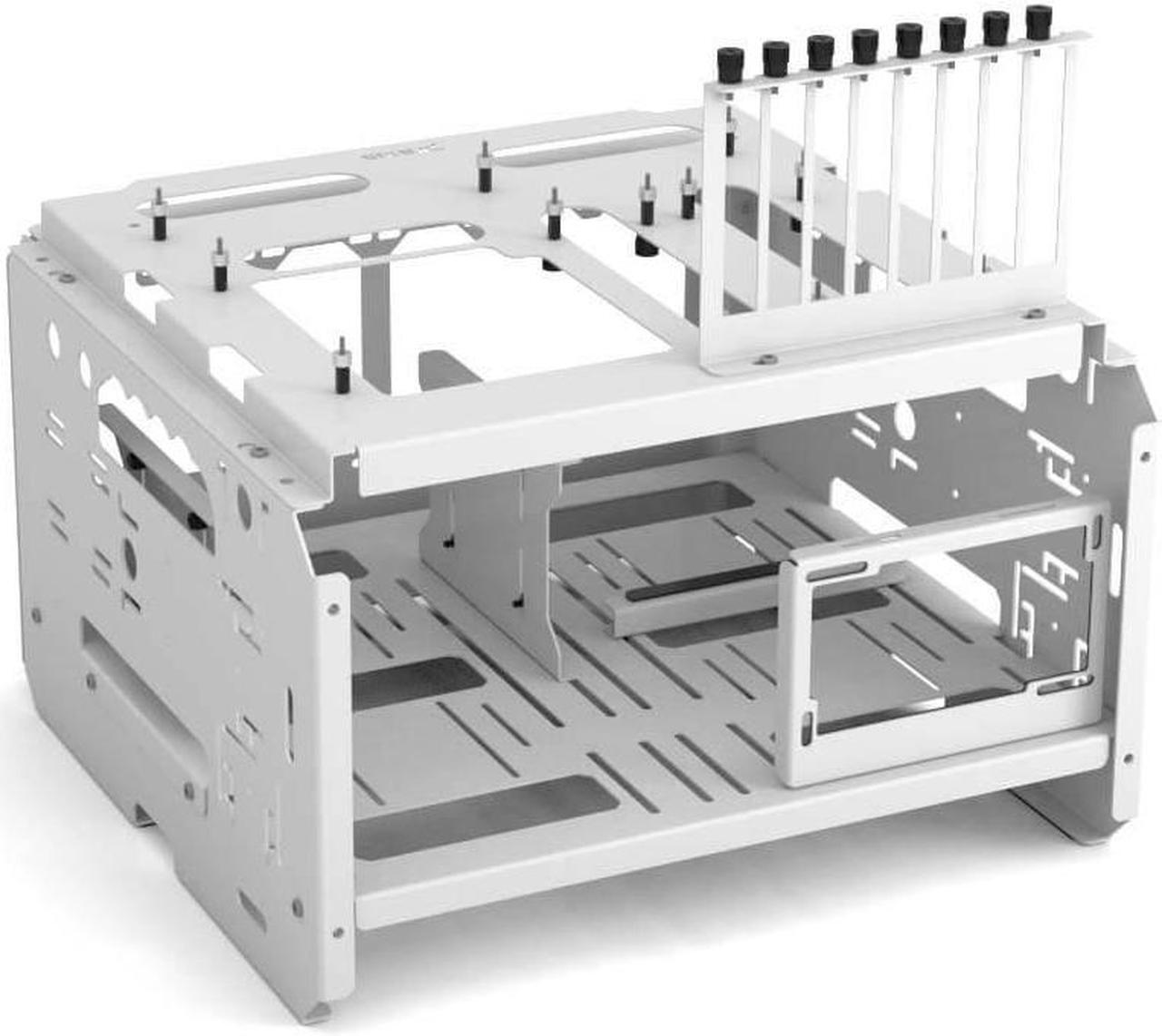 Alt view image 4 of 4 - PrimoChill's Praxis WetBenchSX Basic - Flat Edition - Powdercoated Steel Modular Open Air Computer Test Bench for Watercooling or Air Cooled Components
